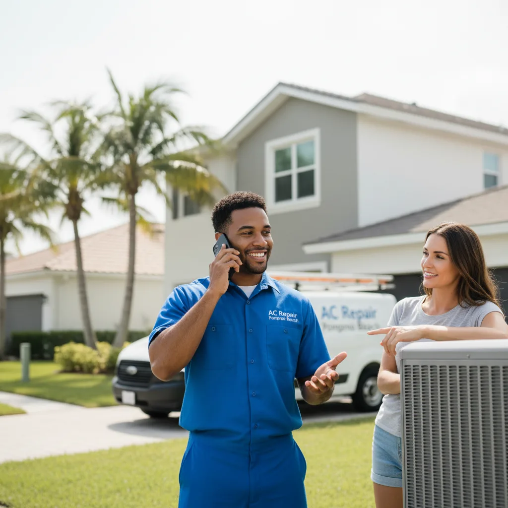 AC Repair Pompano Beach customer support in Land O'Lakes
